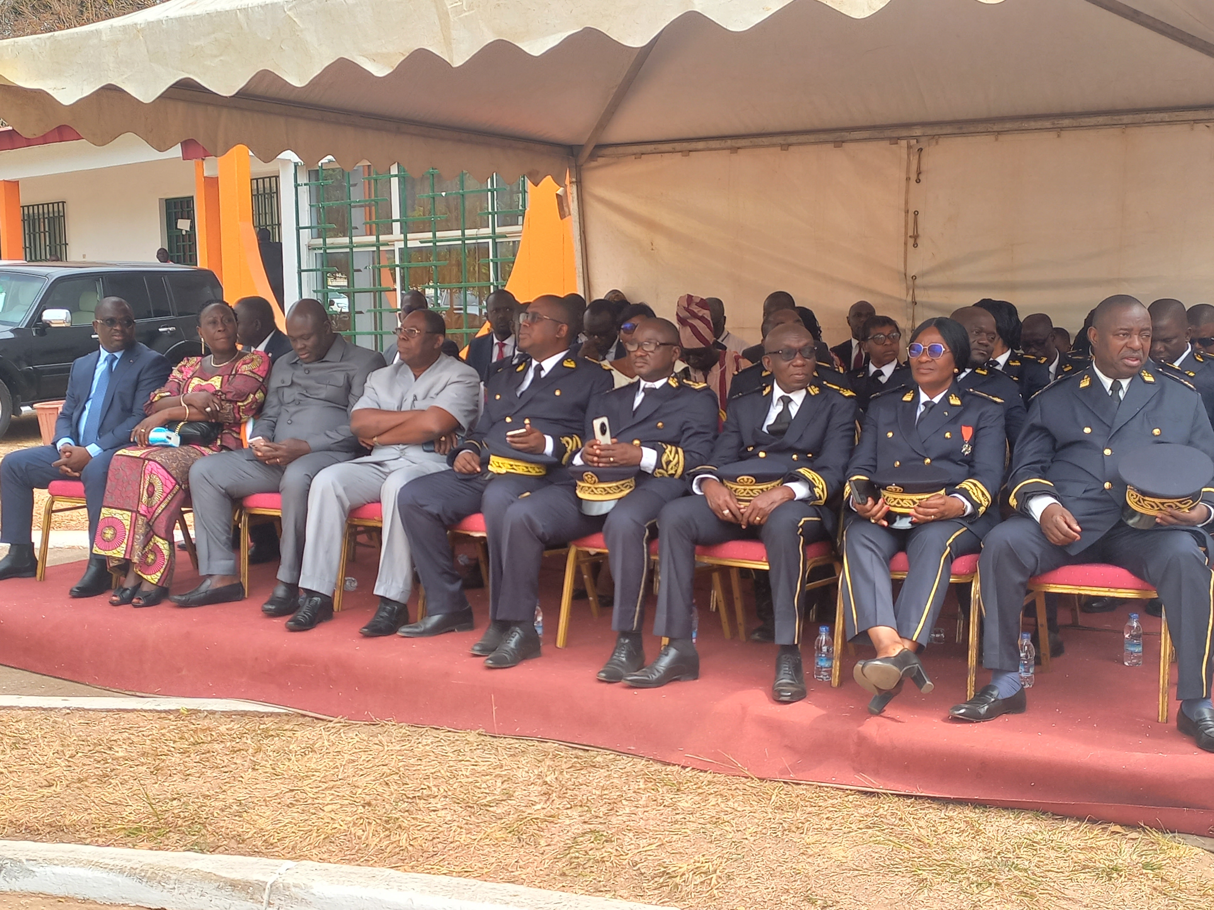 Présentation de voeux au Préfet de la région du Gontougô 